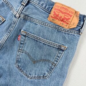 Levis 501 Jeans Mens 32x32 (31x31) Button Fly  Blue Denim Cowboy Rodeo Western